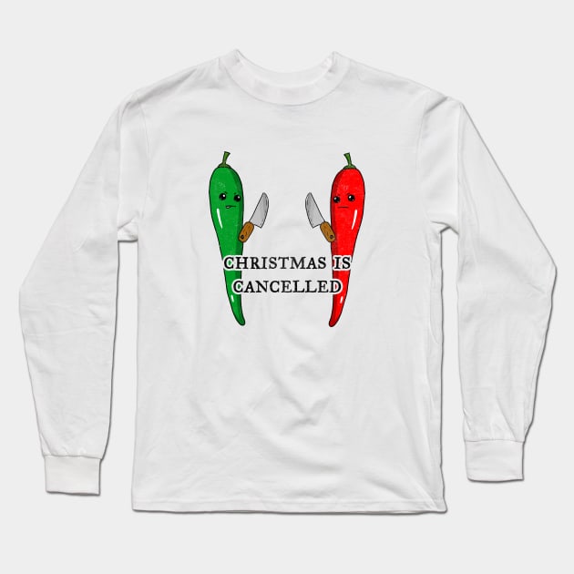 Albuquerque Christmas is Cancelled. Long Sleeve T-Shirt by karutees